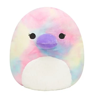 Afbeelding van Squishmallows SQK3271 Brindall the Platypus 30 cm, officiële knuffel van Kelly Toys, superzachte