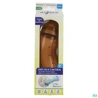 Afbeelding van Difrax S fles Natural Bruin 250ml, 250 ml