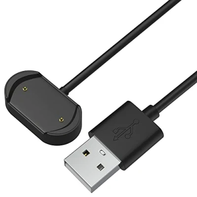 Afbeelding van Oplader compatibel met Amazfit GTR 3 / Pro/GTR 4 GTS T Rex 2 USB kabel 1 meter vervangende adapter Charge Watch Phonillico®