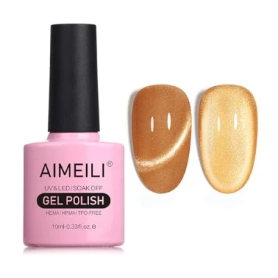 Afbeelding van AIMEILI Hema Free Cat Eye Gel Nagellak UV LED Gellack Soak Off Vegan Cruelty Polish 10ml (723)