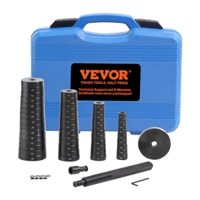 Afbeelding van VEVOR 52 STKS Custom Bus Lager &amp; Seal Driver Set, Transmissie Wiel As Race, Installer Remover, 18 65mm 74mm Metrische Schijven Bush Verwijdering Trekker Druk Tool Kit