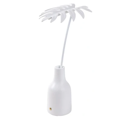 Afbeelding van Seletti Leaf tafellamp LED oplaadbaar wit Stellou