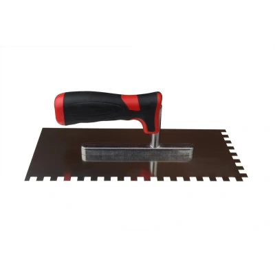 Afbeelding van Plakspaan getand 8x8 mm Kunststof handvat Per Stuk