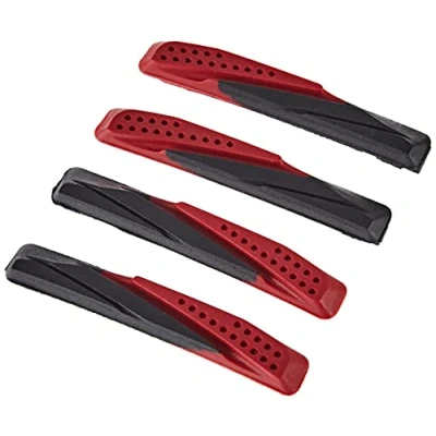 Afbeelding van XLC BS X02 Remrubber V Brake 72mm Set a 4 Stuks Zwart/Rood