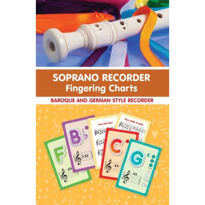 Afbeelding van Soprano Recorder Fingering Charts. For Baroque and German Style