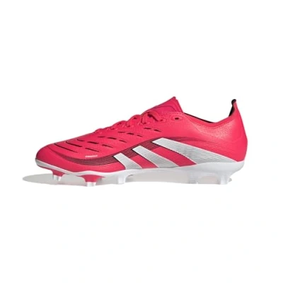 Afbeelding van adidas Performance Predator League FG/MG Voetbalschoenen met kunststof noppen, Heren, Maat: 36 2/3, Lucid red/footwear white/core black