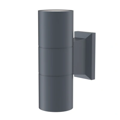Afbeelding van Maytoni Outdoor Wandlamp Bowery Grijs Ø6,4