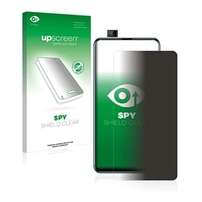 Afbeelding van upscreen Privacy Schermbeschermer voor Huawei P smart Pro 2019 Screen Protector Anti Spy, Antikras, Vingerafdruk