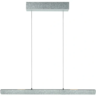 Afbeelding van Steinhauer Design hanglamp Fluxy 120cm grijs 4189ST