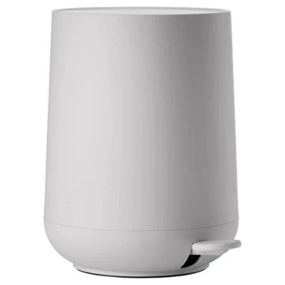 Afbeelding van Zone Denmark Pedaalemmer Nova One Soft Touch Zacht Grijs Grey Ø23x29cm 5 Liter