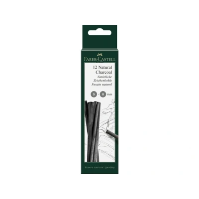 Afbeelding van 5x Houtskool Faber Castell Pitt Monochrome 5 8 mm