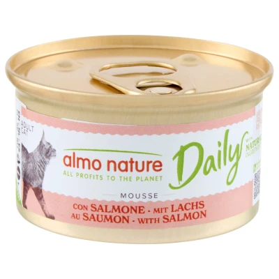 Afbeelding van Almo Nature Cat Blik Daily Menu Mousse 85 g Kattenvoer Zalm