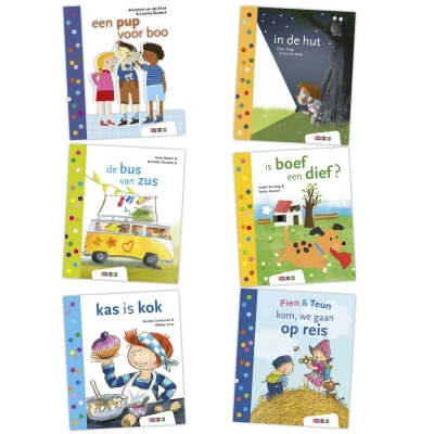 Afbeelding van Leren lezen AVI start Pakket 2 (6 titels)