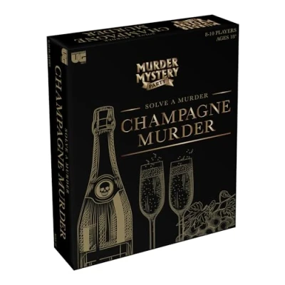 Afbeelding van University Games Jigsaw Shaped Puzzle 1000 Pieces Champagne Murders UG33217