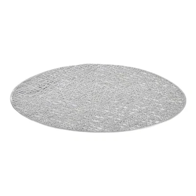 Afbeelding van Placemat Ziverachtig Plastic (Ø 38 cm) (12 Stuks)