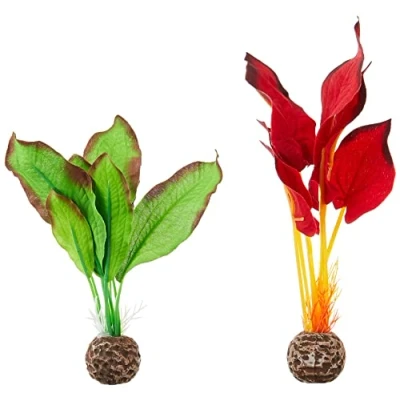 Afbeelding van biOrb Zijde Plant Set klein groen &amp; rood (46099)