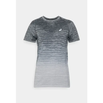 Afbeelding van Asics Seamless SS Sport Tshirt, Dames, Maat: Large, Carrier grey/glacier grey