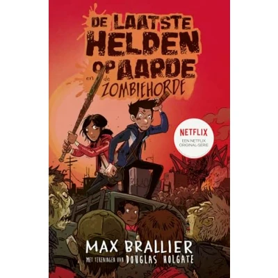 Afbeelding van de laatste helden op aarde en zombiehorde