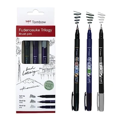 Afbeelding van Tombow Fudenosuke Trilogy WSBHS 3P