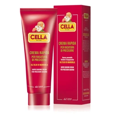 Afbeelding van Cella Milano: Snel Scheercreme voor precisie scheren 150 ML