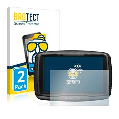 Afbeelding van BROTECT (2 Stuks) Antireflecterende Beschermfolie voor Garmin zumo 595LM Anti Glare Screen Protector, Mat, Ontspiegelend