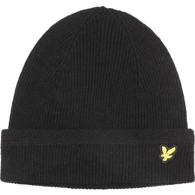 Afbeelding van Lyle &amp; Scott Muts Wol Zwart Heren Suitable Herenkleding