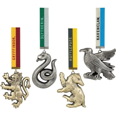 Afbeelding van Harry Potter: Set of 4 House Mascot Ornaments