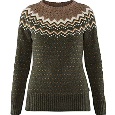 Afbeelding van Fjallraven Övik Knit Sweater W Sweatshirt, dames, Deep Forest, XXS