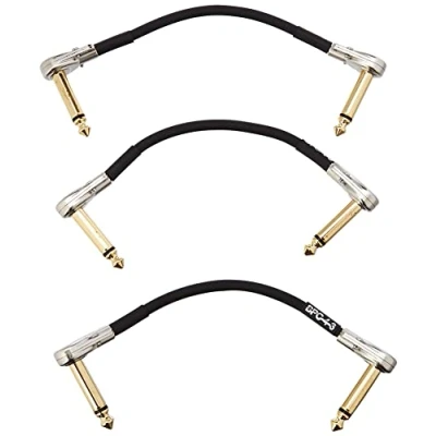Afbeelding van Boss BPC 4 3 Patchkabel 0,1 m pack Mono patch kabel
