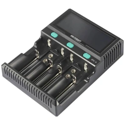 Afbeelding van VOLTCRAFT IPC 4 Batterijlader Li ion, LiFePO, NiMH, NiCd, LiFePO4 A, AA (penlite), AAA (potlood), AAAA (mini), C (baby), Sub C, D (mono), 32650, 26650, 26500,