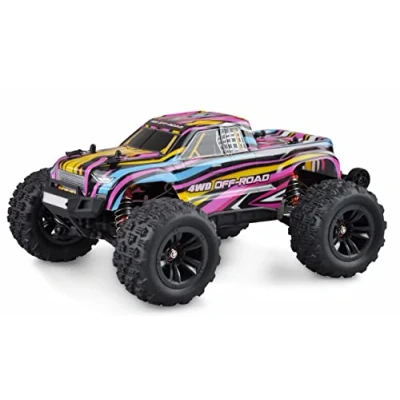 Afbeelding van Amewi 22628 Hyper GO Monstertruck brushless 45 km/h 4WD 1:16 RTR blauw/rood