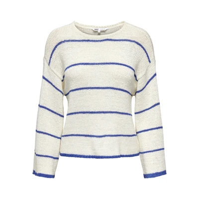 Afbeelding van ONLY Onlgeena Trui Cloud dancer, Dames, Maat: Medium, dancer