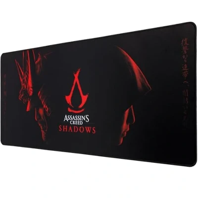 Afbeelding van Assassin&#039;s Creed Shadow XXL muismat 90 mm x 40 cadeau officieel gelicentieerde gaming bureaumat