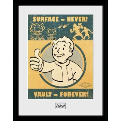 Afbeelding van Gb Eye Poster In Lijst Fallout 4 Vault Forever 30 X 40 Cm