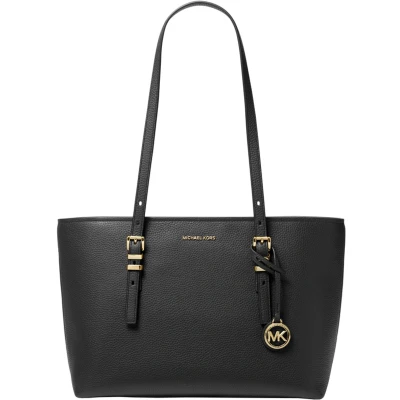 Afbeelding van Michael Kors Quinn TOTE Handtas, Dames, Maat: One Size, Black