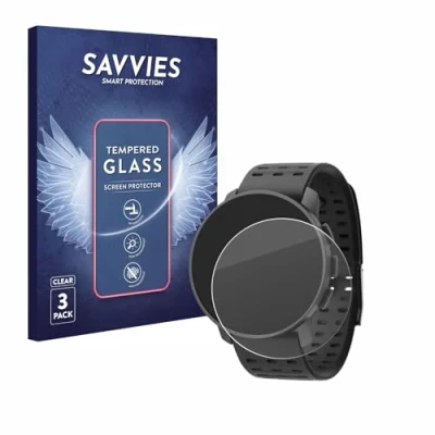 Afbeelding van Savvies Tempered Glass Screen Protector voor Suunto 9 Peak Pro (3 Stuks) 9H Gehard Glas Scherm Beschermer