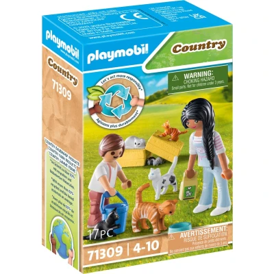 Afbeelding van Playmobil Country Kattenfamilie 71309