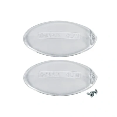 Afbeelding van Europart 10029518 2x lampafdekking afzuigkap geschikt als Electrolux AEG Juno Progress Rex Zanussi 50248796000 Franke 1330058595 Ariston C00058249 SMEG 692831966 Whirlpool 482000000 02703. 8