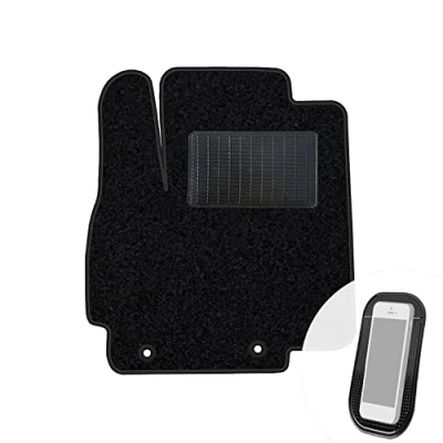Afbeelding van moto MOLTICO Automatten Velours Autofrontmat 1 Matje Voor de Voorkant van Auto Bijpassend Mitsubishi Space Star ab 2013
