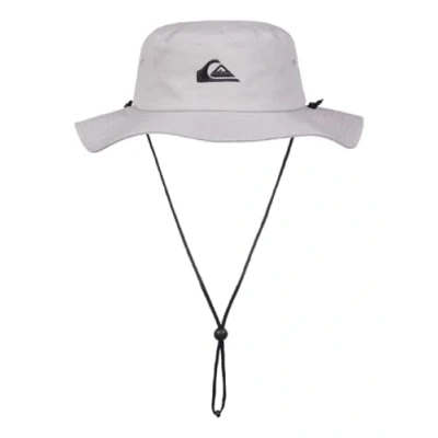 Afbeelding van Quiksilver Bushmaster zonnebescherming slappe visorhoed voor heren, Steeple Grijs, XXL