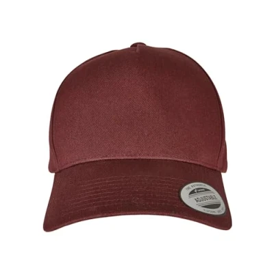 Afbeelding van Flexfit 5PANEL Curved Classic Snapback Pet, Maat: One Size, Burgundy