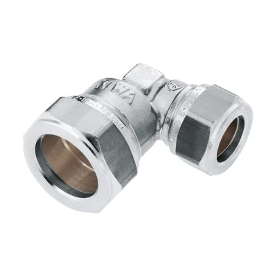 Afbeelding van Bonfix Vernikkelde Verloopknie 28x22mm