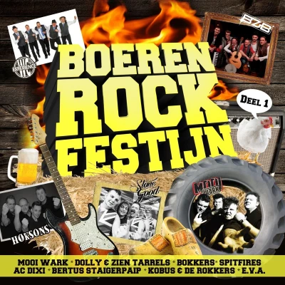 Afbeelding van Various Artists Boerenrock Festijn Deel 1 (CD)