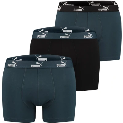 Afbeelding van Set van 3 Puma Elements Boxer Boxershorts herenondergoed Sportieve retrobroek