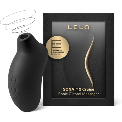 Afbeelding van LELO SONA 2 Cruise Sonische Golvenstimulator Black, Waterdicht met Control voor Meer Plezier