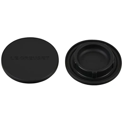 Afbeelding van Molendeksel Le Creuset Zwart (2 Delig)