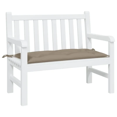 Afbeelding van Tuinbankkussen 100x50x7 cm oxford stof taupe