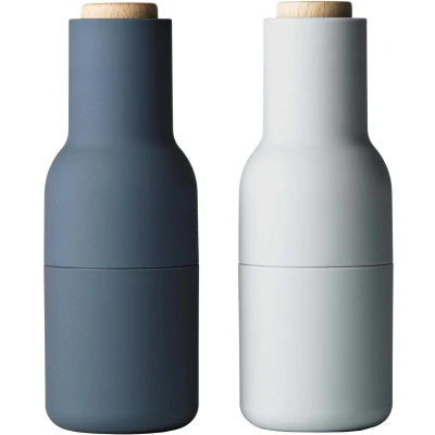 Afbeelding van Menu Bottle grinder Peper en Zoutmolen Blues Beuk Set van 2