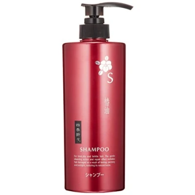 Afbeelding van Kumano Yushi Seasonal Camellia Oil Shampoo Bottle 600ml