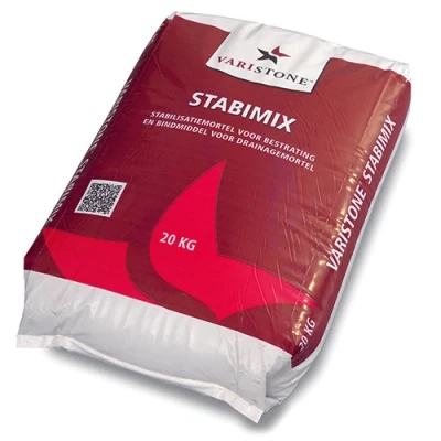 Afbeelding van Varistone Stabimix Ondergrondversteviger (zak Á 20 Kg) Een kant en klare droge mortel